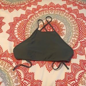 Strapping Halter swim suit top